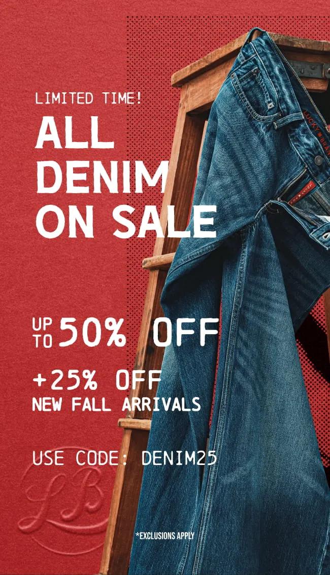 30% Off Denim