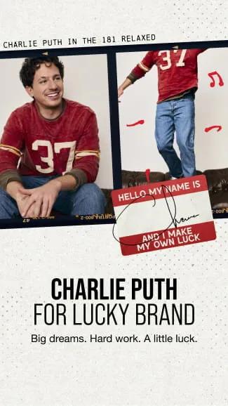 Charlie Puth for Lucky Brand